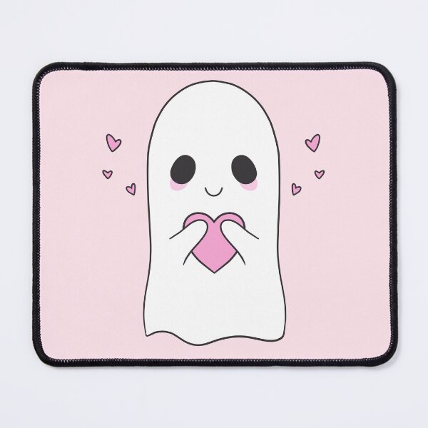 Item preview, Pink Cute Kawaii Spooky Ghost designed and sold by Eccentric-Shop.