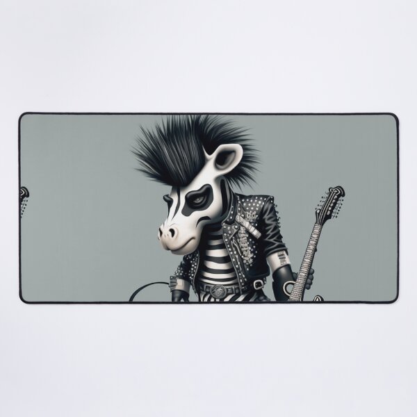 Item preview, Zebra Rockera: the must-have for all rock lovers designed and sold by BeerBot.