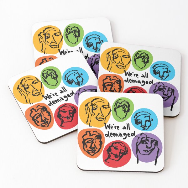 Item preview, We are all demaged - bright coloured  designed and sold by Tolarlei.