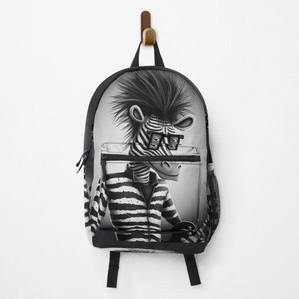 Item preview, Zebra Rockera: the must-have for all rock lovers designed and sold by BeerBot.