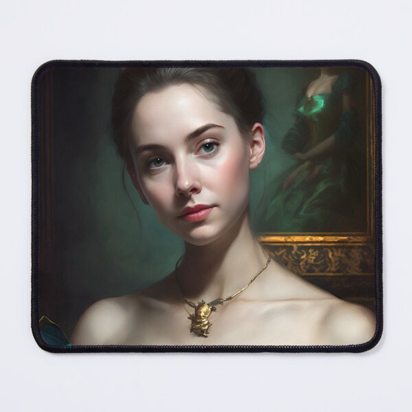 Item preview, Glorious Beauty in a Verdant Dress designed and sold by Digital-Dreamer.