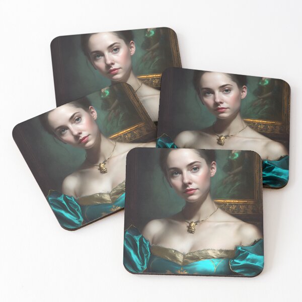 Item preview, Glorious Beauty in a Verdant Dress designed and sold by Digital-Dreamer.