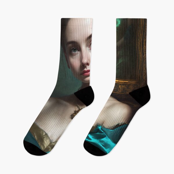 Item preview, Glorious Beauty in a Verdant Dress designed and sold by Digital-Dreamer.