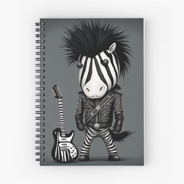 Item preview, Zebra Rockera: the must-have for all rock lovers designed and sold by BeerBot.