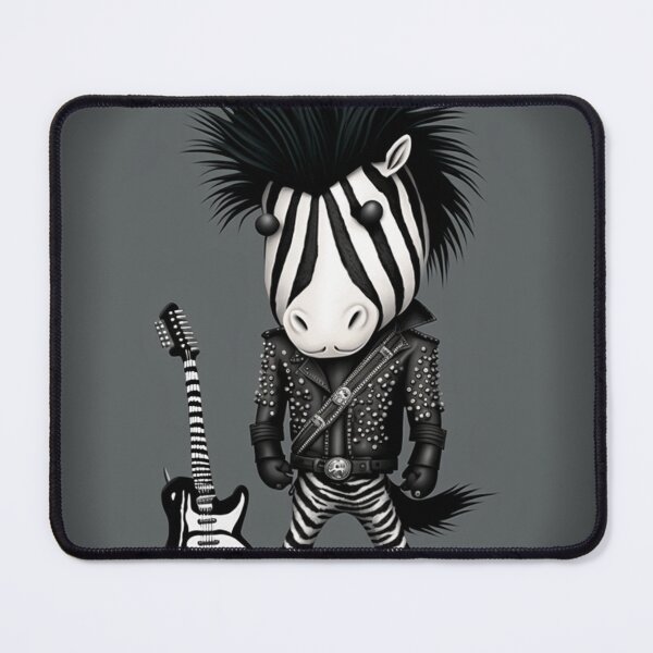 Item preview, Zebra Rockera: the must-have for all rock lovers designed and sold by BeerBot.