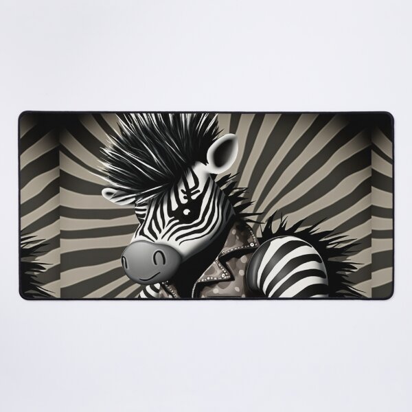 Item preview, Zebra Rockera: the must-have for all rock lovers designed and sold by BeerBot.