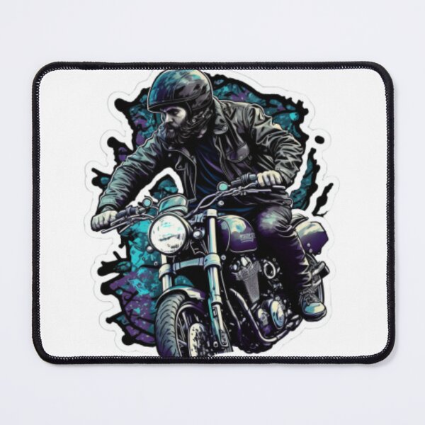 Item preview, motorcycle rider designed and sold by eltradesigne.