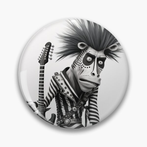 Item preview, Zebra Rockera: the must-have for all rock lovers designed and sold by BeerBot.