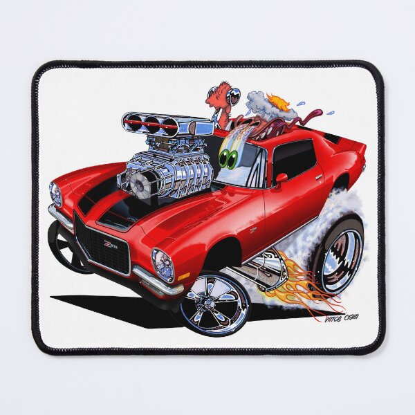 Item preview, Vince Crain FULL BLOWN 1971 red Z28 designed and sold by vincecrain.