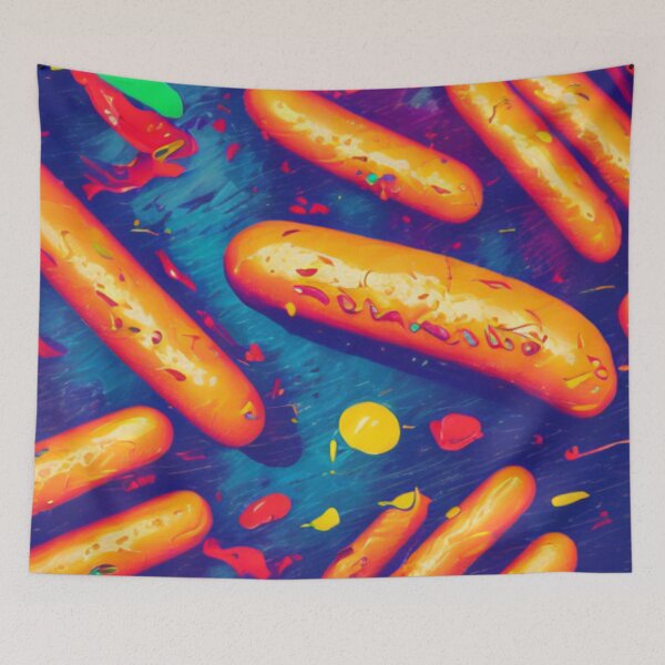 Item preview, Starburst Sausages - Astro Buns - Moonless Meal designed and sold by WBP Mart.