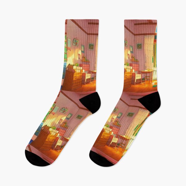 Item preview, cozy warm bedroom anime scenery designed and sold by hedoniism-shop.