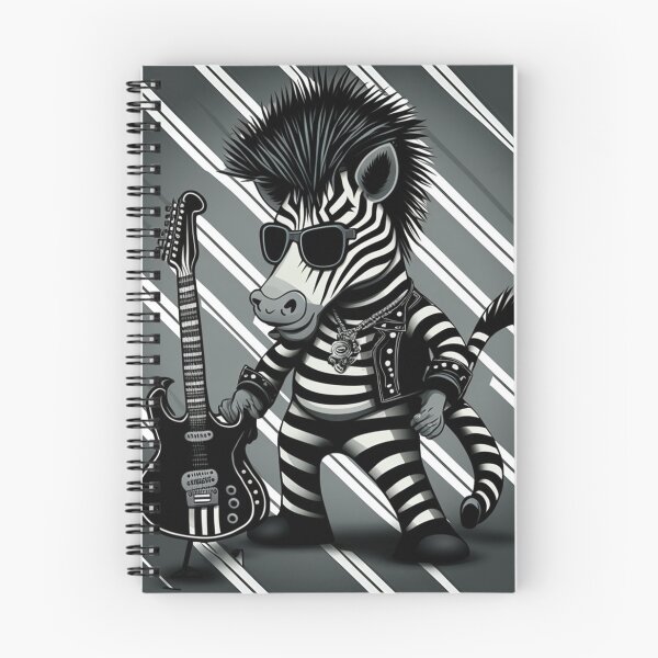 Item preview, Zebra Rockera: the must-have for all rock lovers designed and sold by BeerBot.