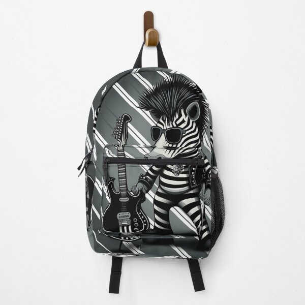 Item preview, Zebra Rockera: the must-have for all rock lovers designed and sold by BeerBot.