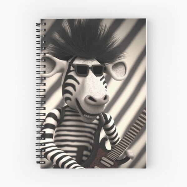 Item preview, Zebra Rockera: the must-have for all rock lovers designed and sold by BeerBot.