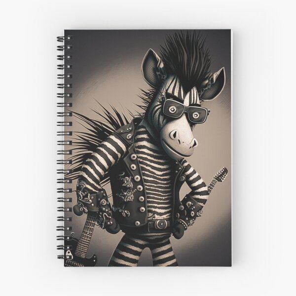 Item preview, Zebra Rockera: the must-have for all rock lovers designed and sold by BeerBot.