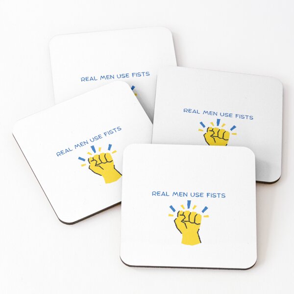 Item preview, Real Men Use Fists designed and sold by erion-store.