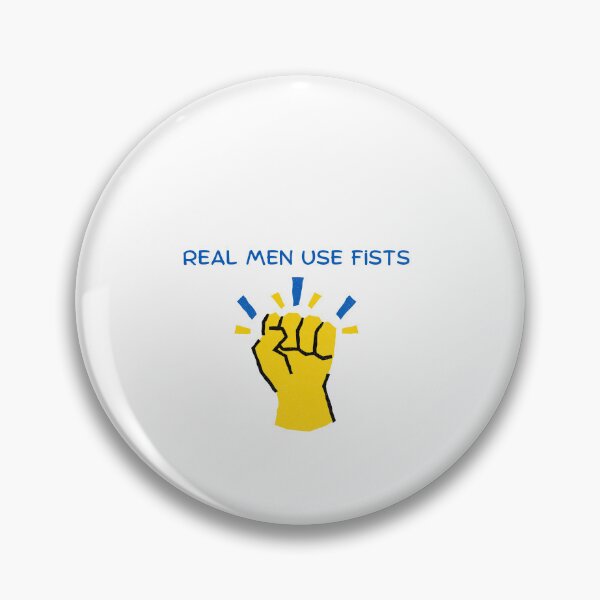 Item preview, Real Men Use Fists designed and sold by erion-store.