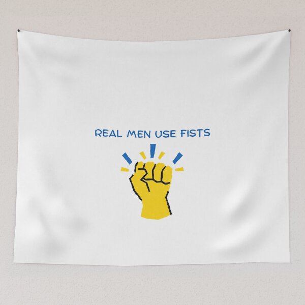 Item preview, Real Men Use Fists designed and sold by erion-store.