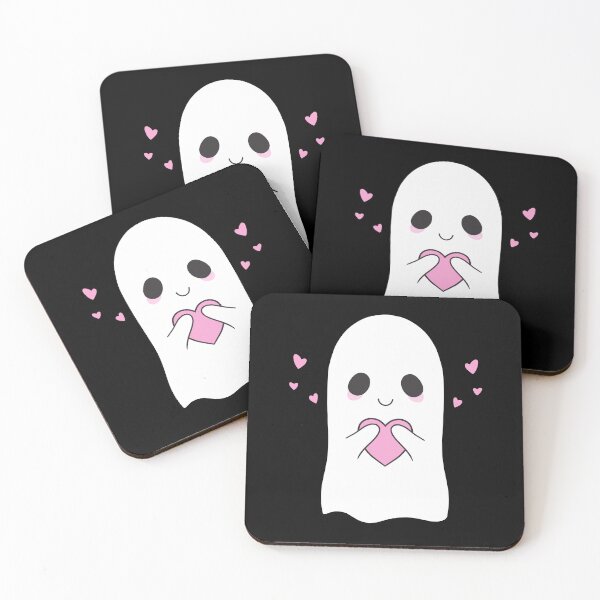 Item preview, Cute Kawaii Spooky Ghost Pattern designed and sold by Eccentric-Shop.