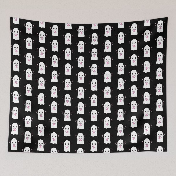 Item preview, Cute Kawaii Spooky Ghost Pattern designed and sold by Eccentric-Shop.