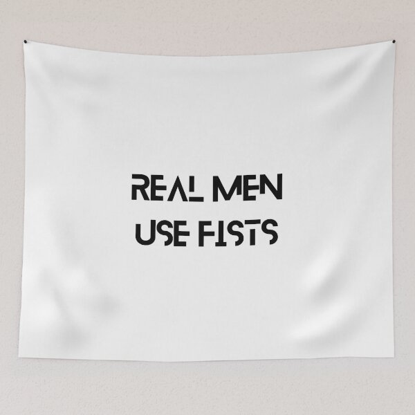 Item preview, Real Men Use Fists designed and sold by erion-store.
