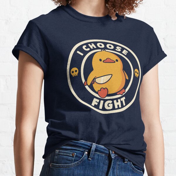 Aperçu de l'œuvre Je choisis Fight Funny Duck par Tobe Fonseca créée et vendue par Tobe Fonseca®.