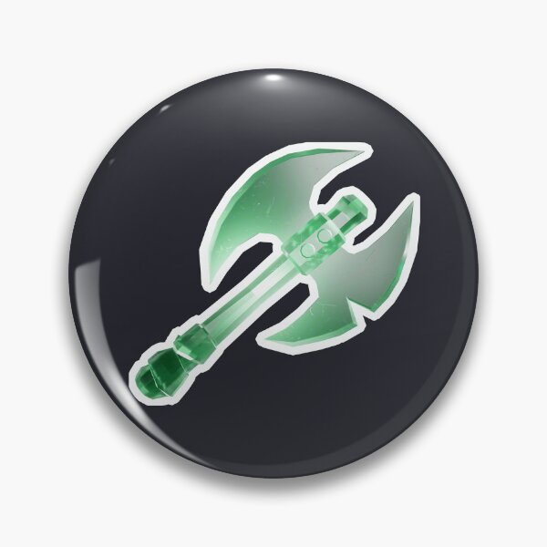 Item preview, Neon Emerald Barbarian Axe  designed and sold by Gravedrinker.