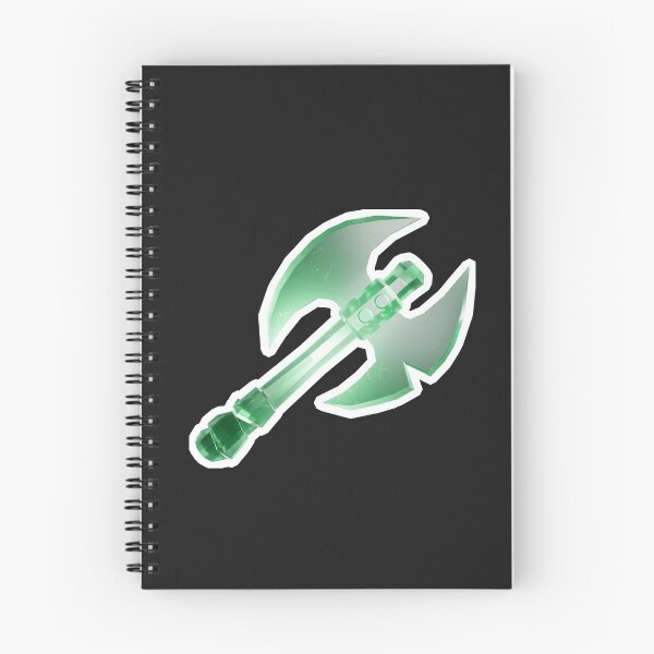 Item preview, Neon Emerald Barbarian Axe  designed and sold by Gravedrinker.