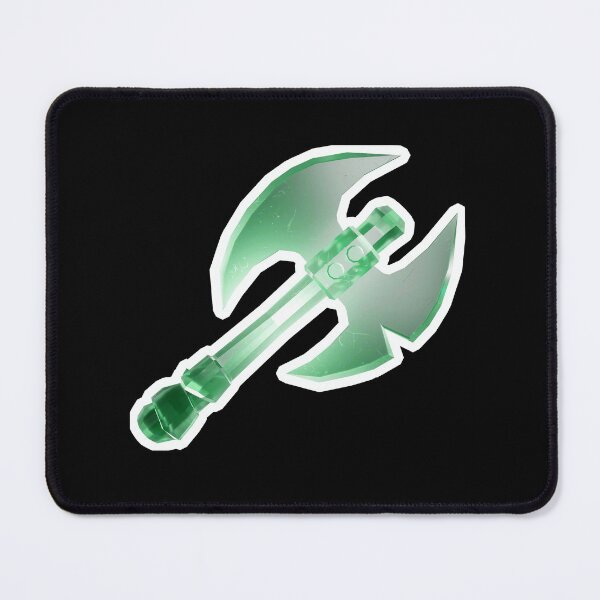 Item preview, Neon Emerald Barbarian Axe  designed and sold by Gravedrinker.