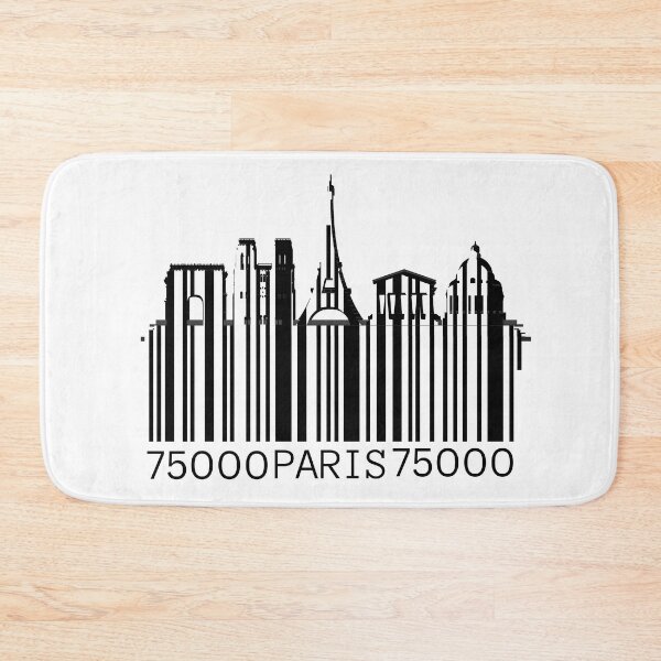 Item preview, Paris Skyline Bar Code  designed and sold by SiYDesigns.