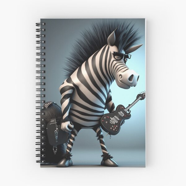 Item preview, Zebra Rockera: the must-have for all rock lovers designed and sold by BeerBot.
