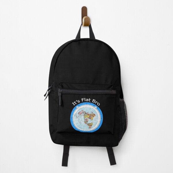Item preview, It's Flat Bro - Flat Earth Map designed and sold by MtWoodsonSales.