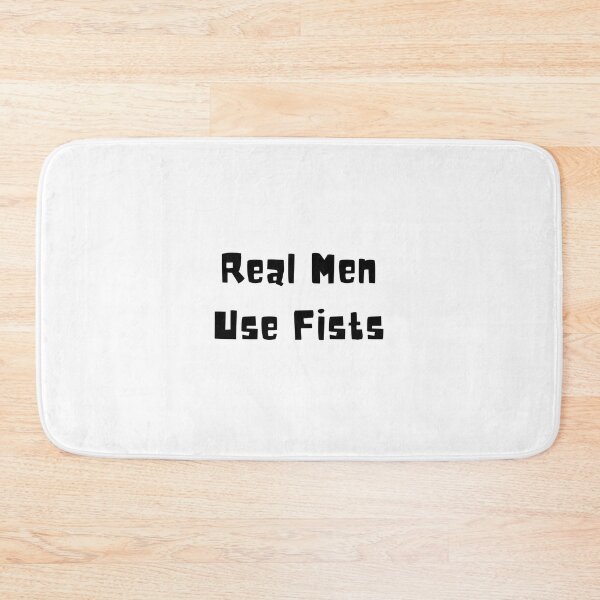 Item preview, Real Men Use Fists designed and sold by erion-store.