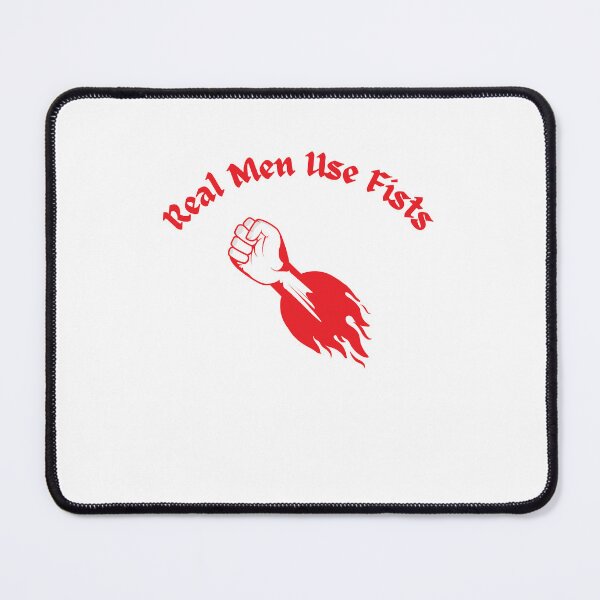 Item preview, Real Men Use Fists designed and sold by erion-store.