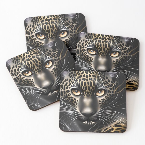 Item preview, Black leopard artwork designed and sold by Itzjustlife.