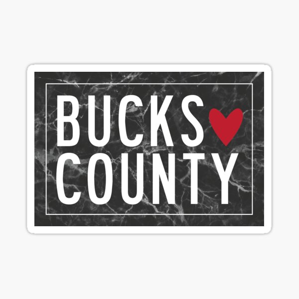 BUCKS COUNTY Sticker