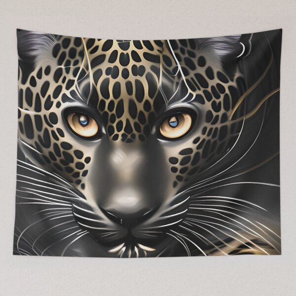 Item preview, Black leopard artwork designed and sold by Itzjustlife.