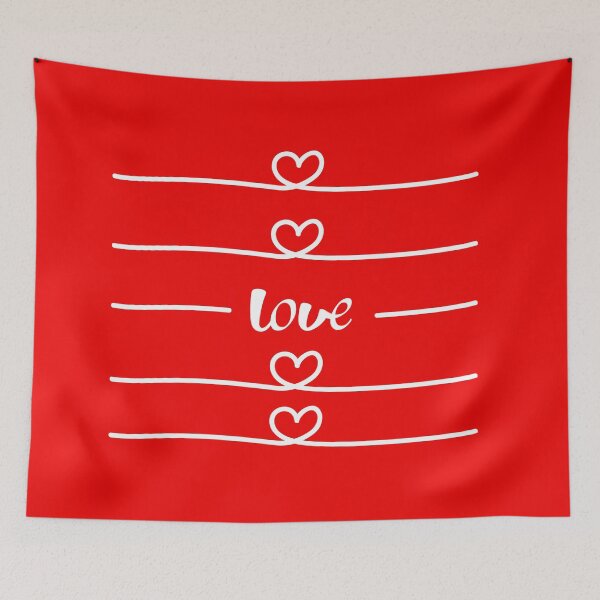 Item preview, Love with cute heart Happy Valentine's Day for Lovers designed and sold by rezze.