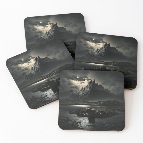 Item preview, AI: Mystical Mountain in the Shadow of Night designed and sold by DarknessEnsured.