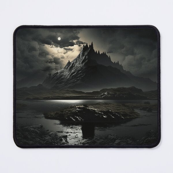Item preview, AI: Mystical Mountain in the Shadow of Night designed and sold by DarknessEnsured.