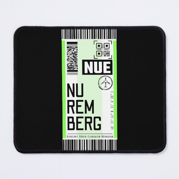 Item preview, NUREMBERG NUE classic luggage tag stickers designed and sold by LeddsoDello.