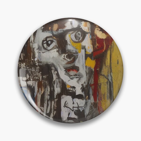 Item preview, Exploring the Intersection of Figurative, Conceptual, and Graffiti Art: A Surrealist Journey Through Action Painting designed and sold by ArtazaBazaar.