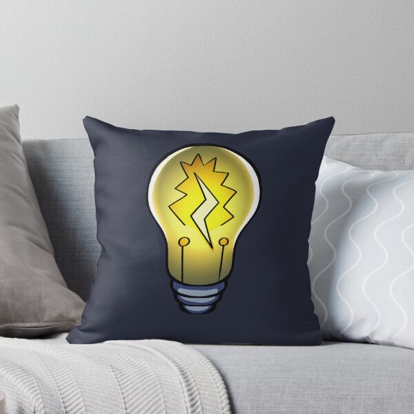 Item preview, Thunder and Lightbulb! designed and sold by Stickiezblue.