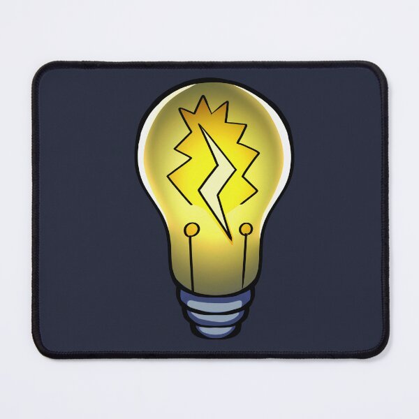 Item preview, Thunder and Lightbulb! designed and sold by Stickiezblue.