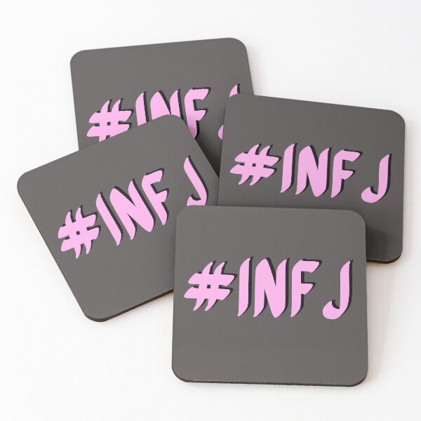 Item preview, INFJ Personality Type INFJ: Introversion Intuition Feeling and Judging Pink Design designed and sold by LGbubble.