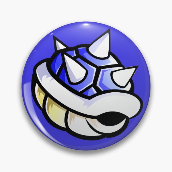 Item preview, Blue Spikey Shell MK designed and sold by Dreamtrove.