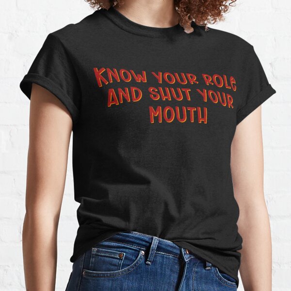 Kelce Brothers Funny Know Your Role and Shut Your Mouth Shirt