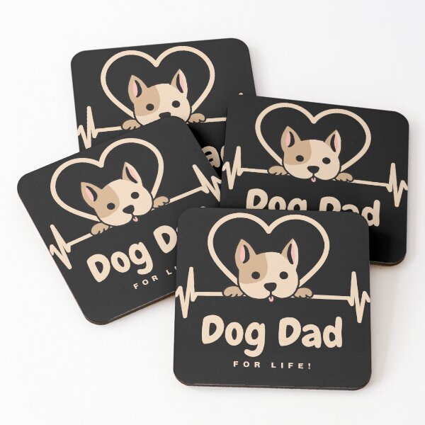 Item preview, Dog Dad for life! designed and sold by AntibodyDP7.