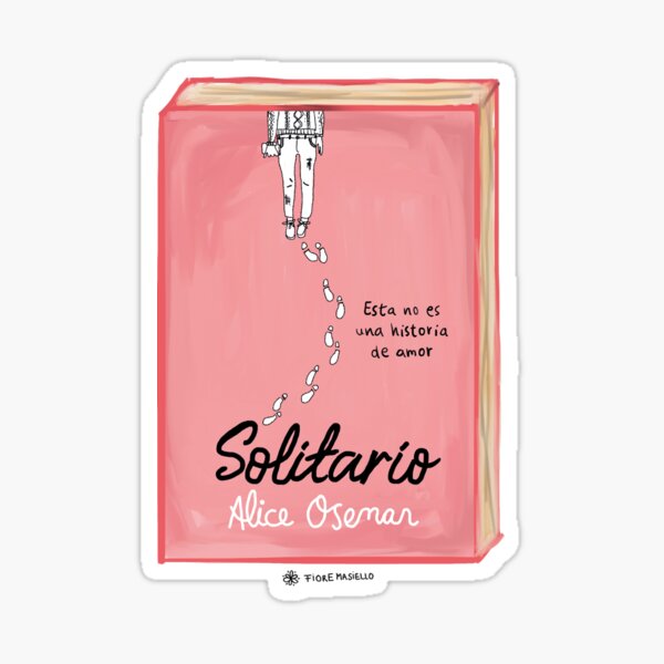 Vista previa del artículo con la obra «Solitario - Alice Oseman», diseñado y vendido por Fiorella Masiello.
