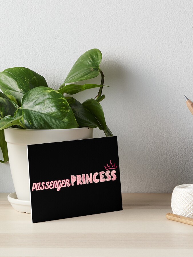 Sticker for Sale mit Passagier Prinzessin rosa Auto Spiegel